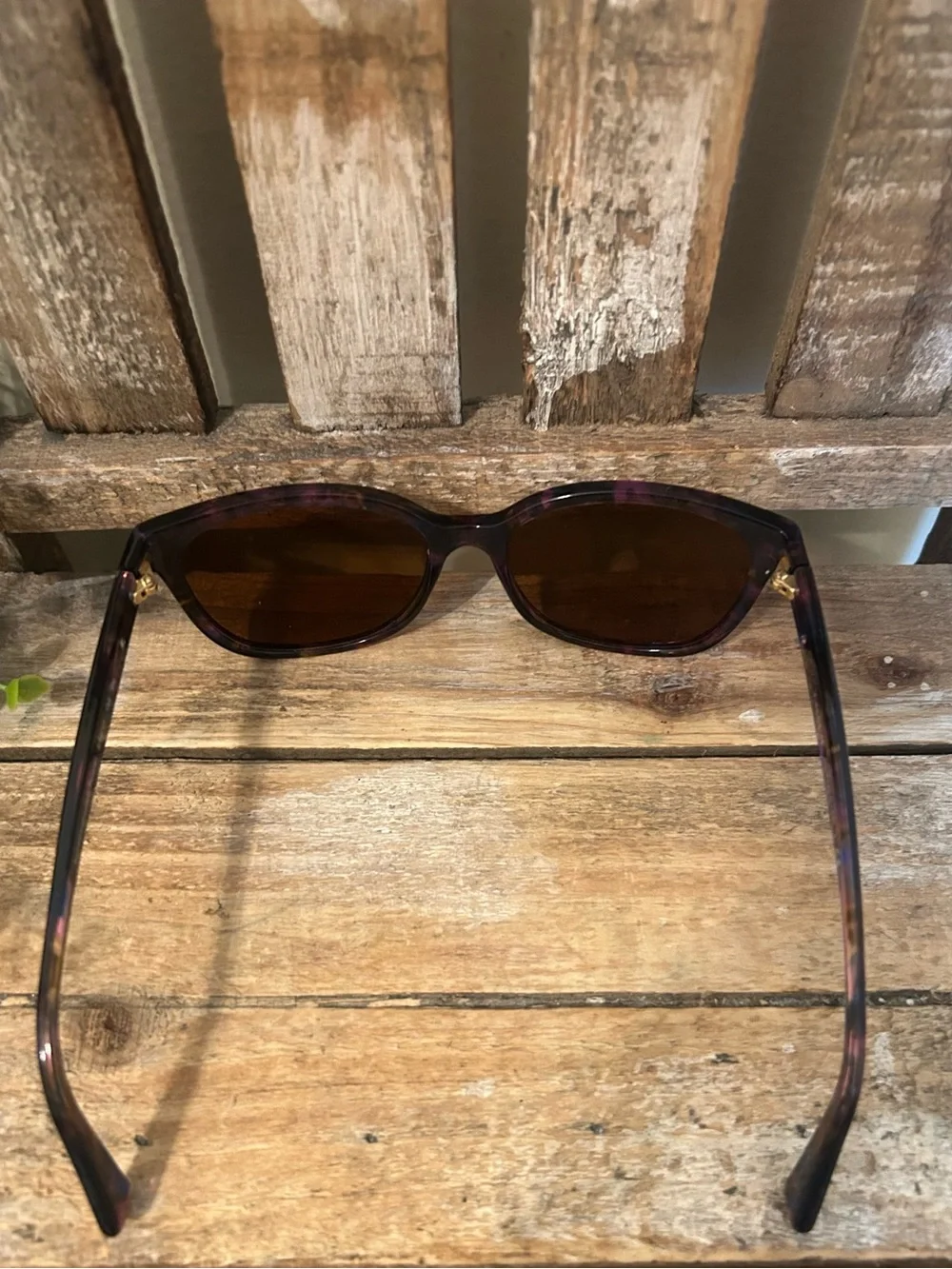 Coach Sunglasses HC 8132 L109 52888H Confetti Purple Size 57-17-135